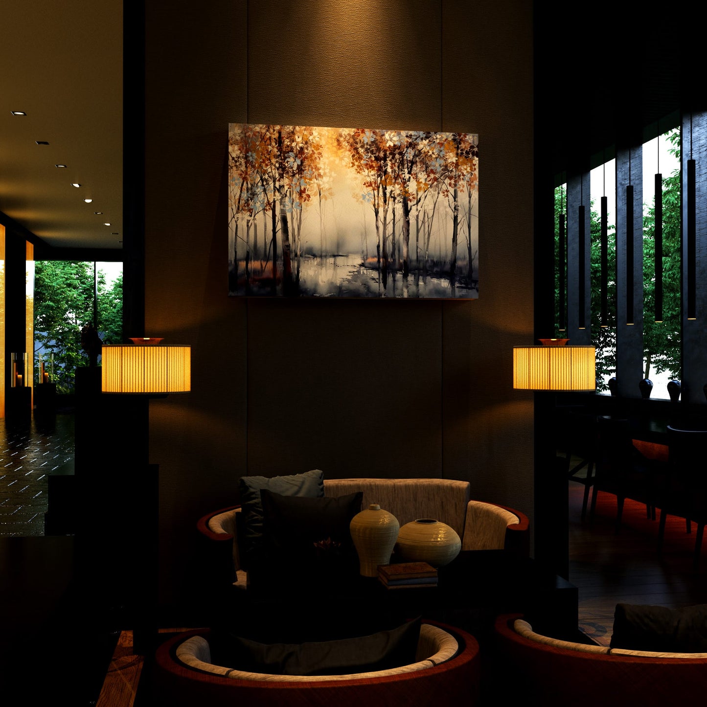 Autumnal Serenity Hotel Effect