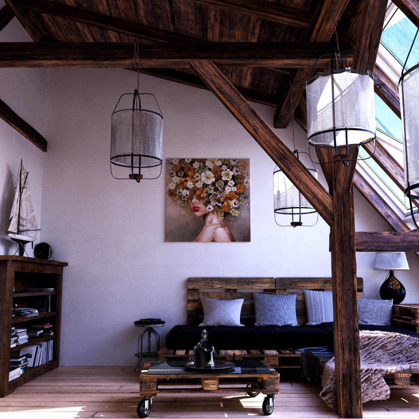 Blossoming Grace Loft Effect