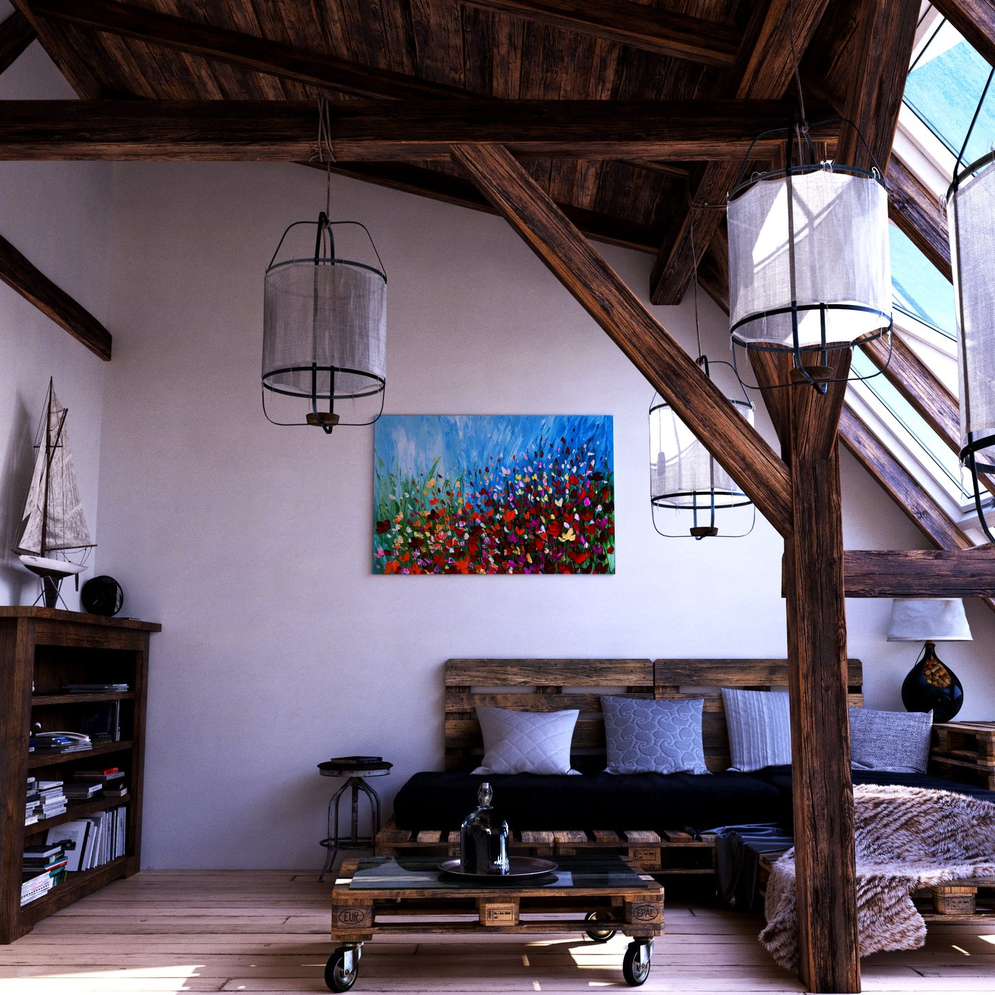 Blossoming Hope Loft Effect