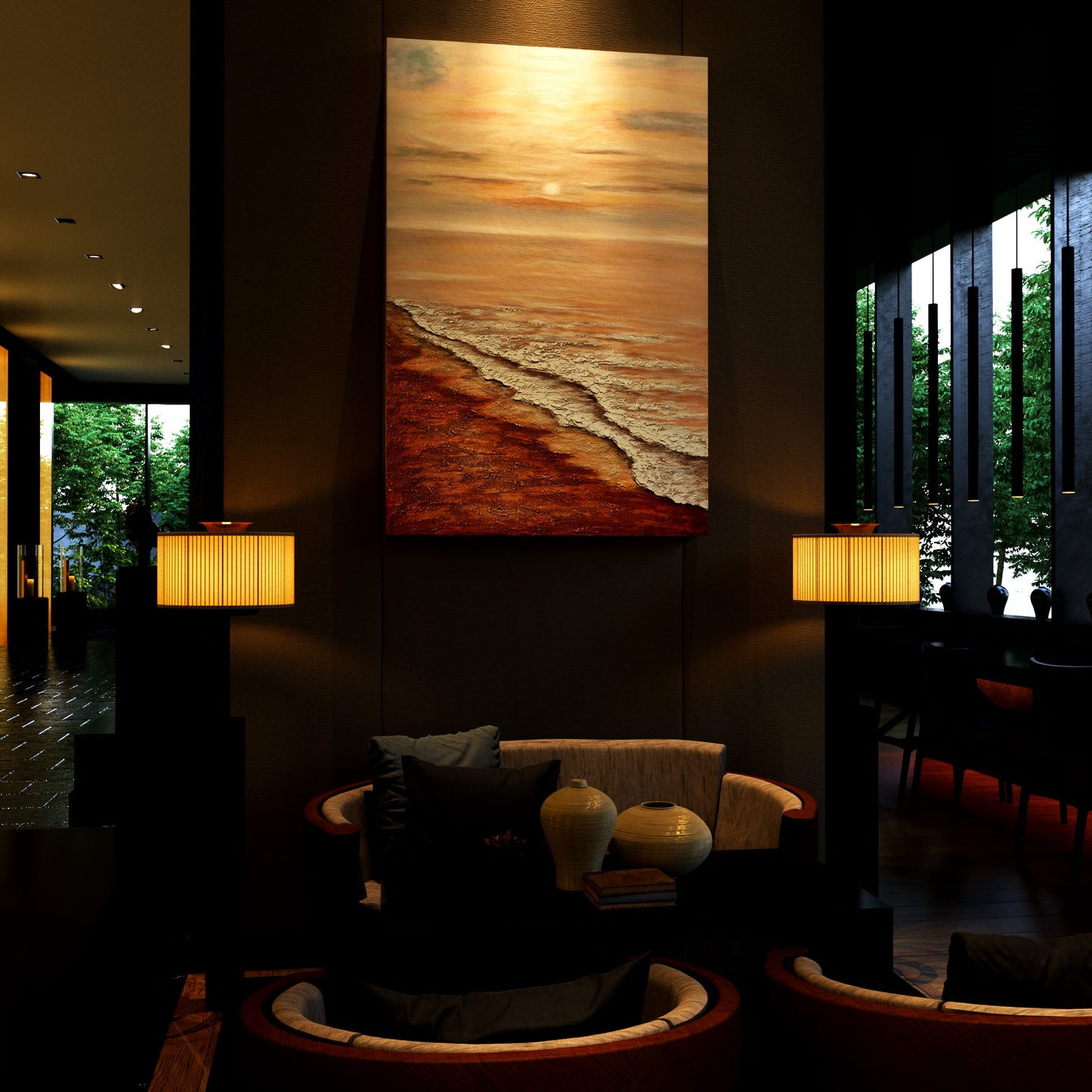 Coastal Afterglow Hotel Effect