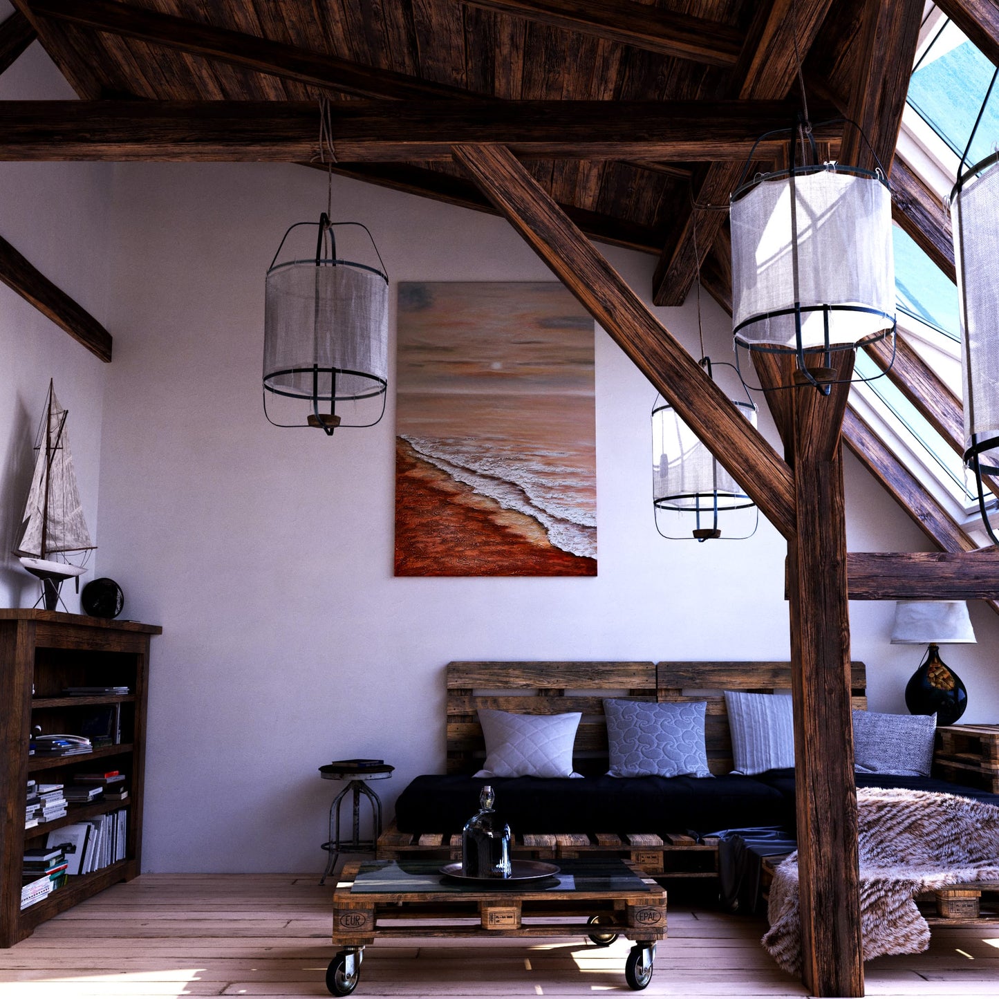 Coastal Afterglow Loft Effect