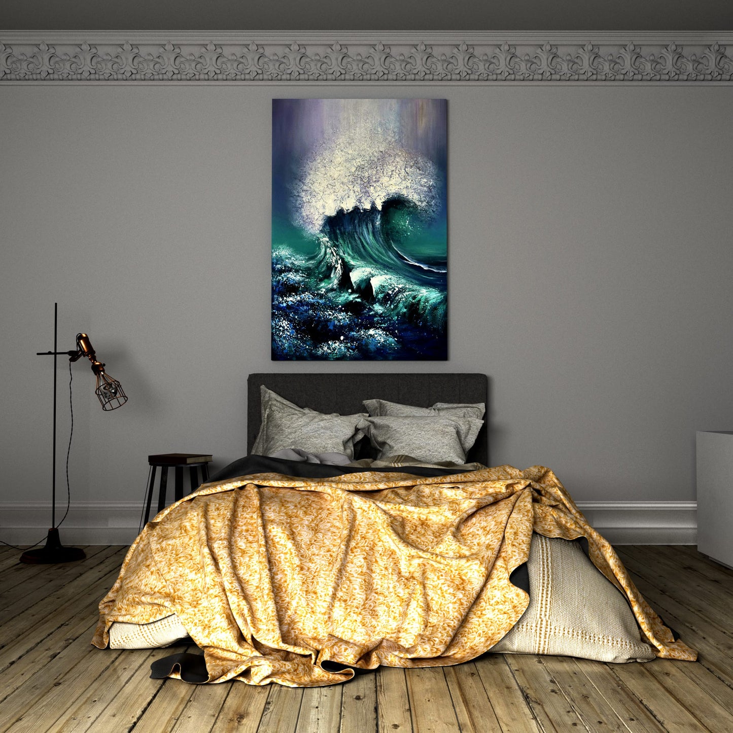 Emerald Surge Bedroom Effect