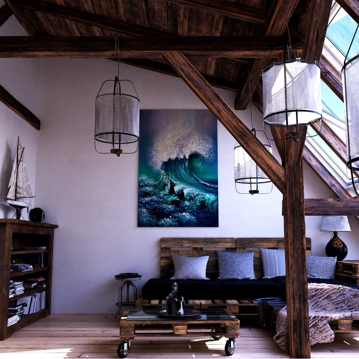 Emerald Surge Loft Effect