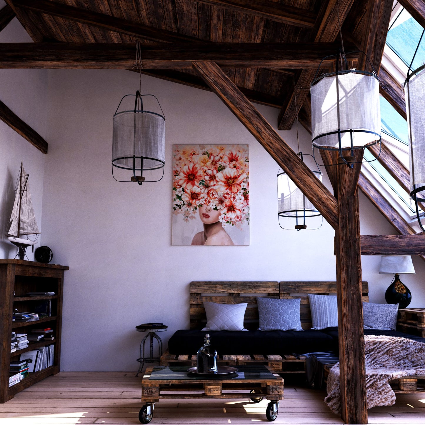 Floral Muse Loft Effect