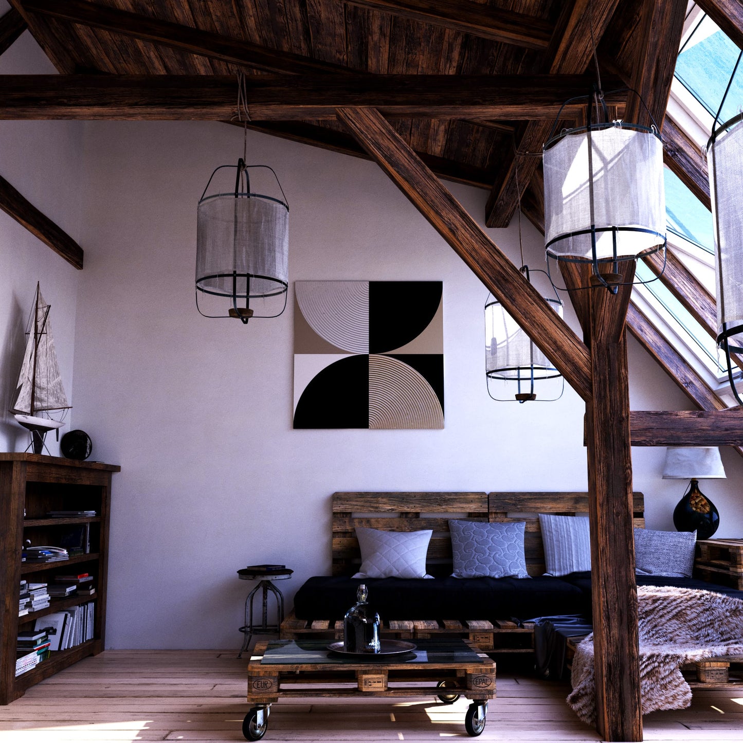 Four-Quadrant Rhythm Loft Effect