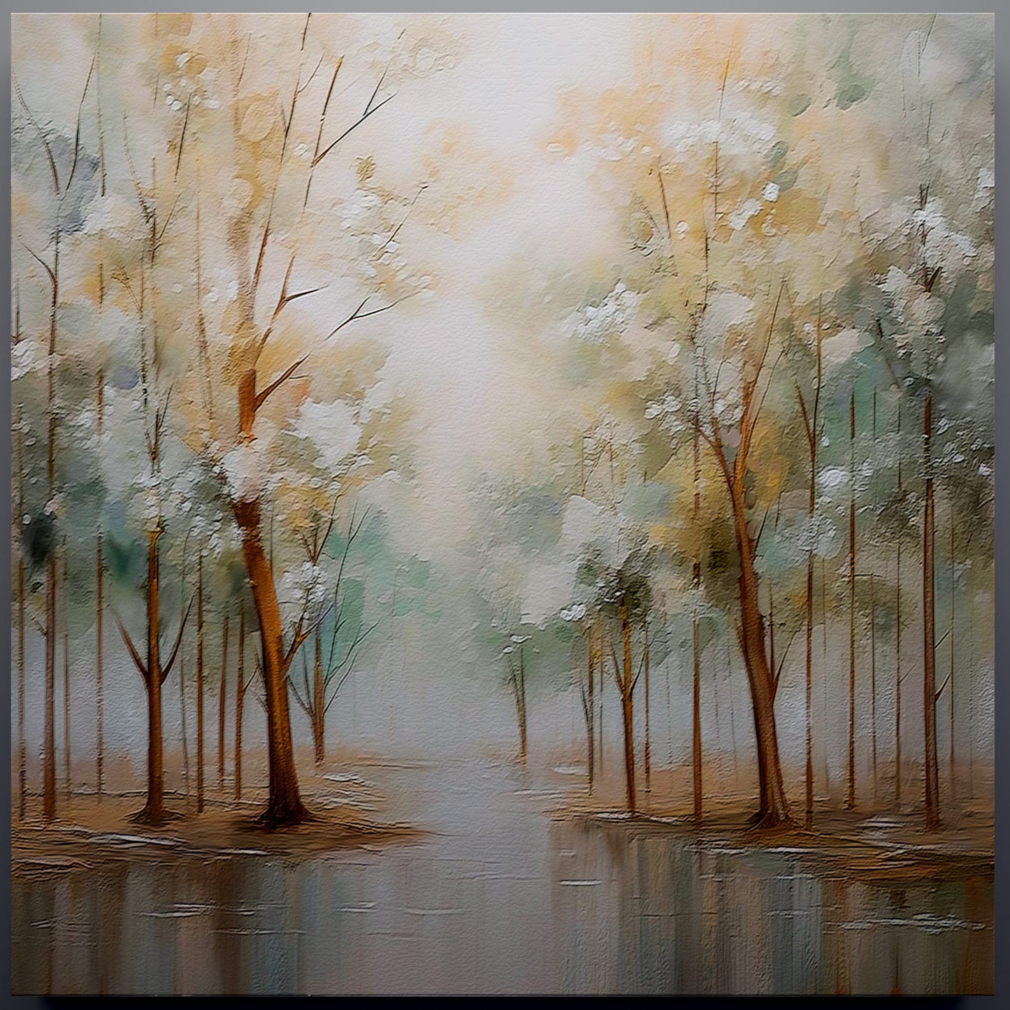 Frosty Forest Waters