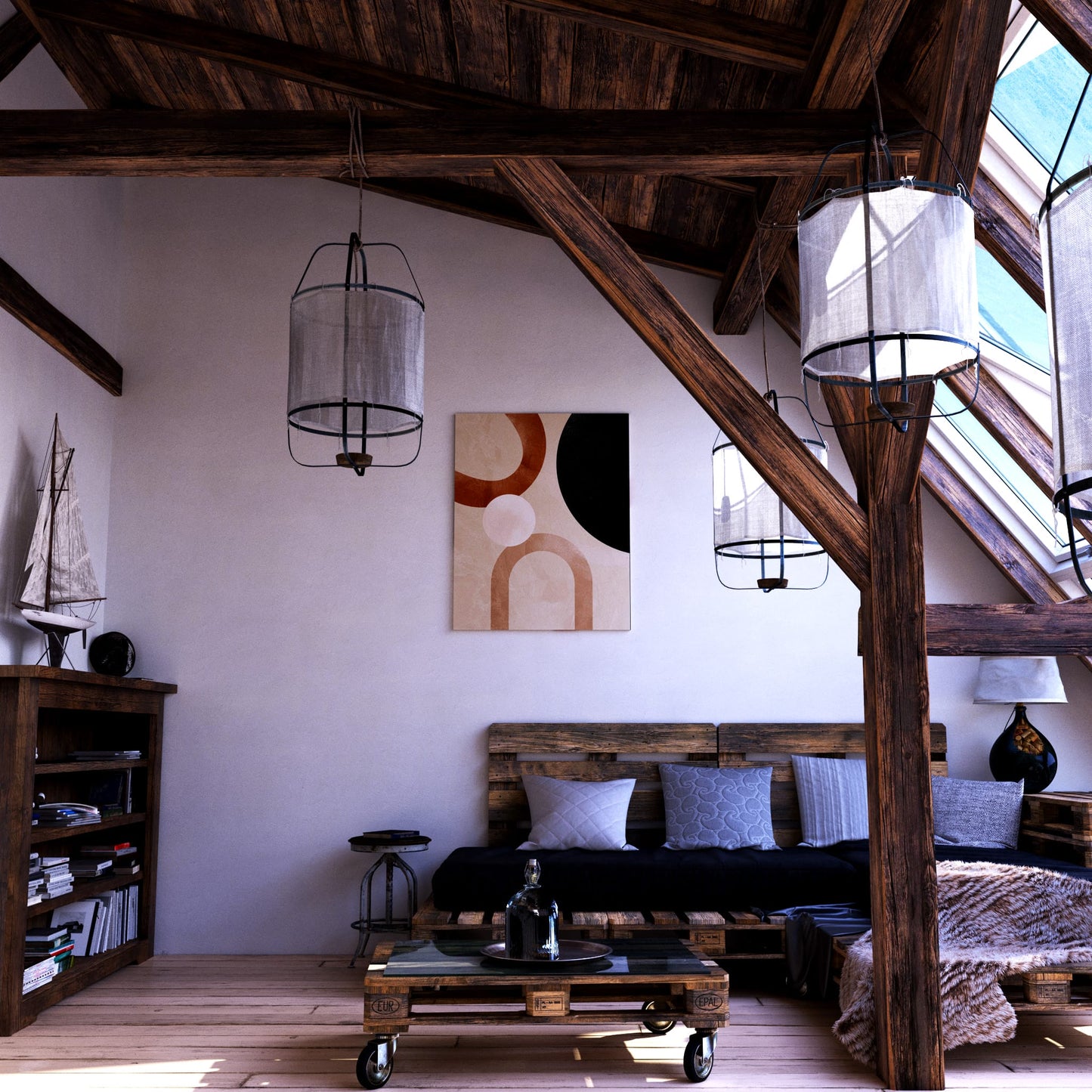 Geometric Rhythms Loft Effect