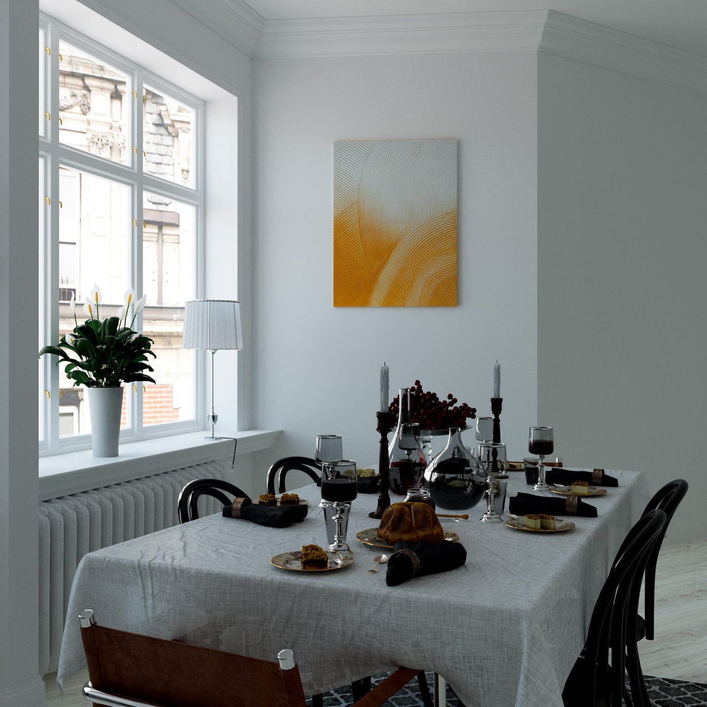 Golden Sands Flow Dining Room Effect