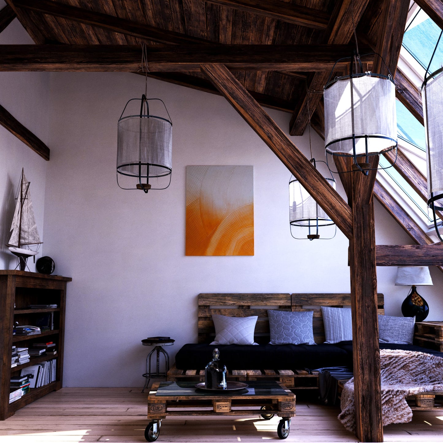 Golden Sands Flow Loft Effect