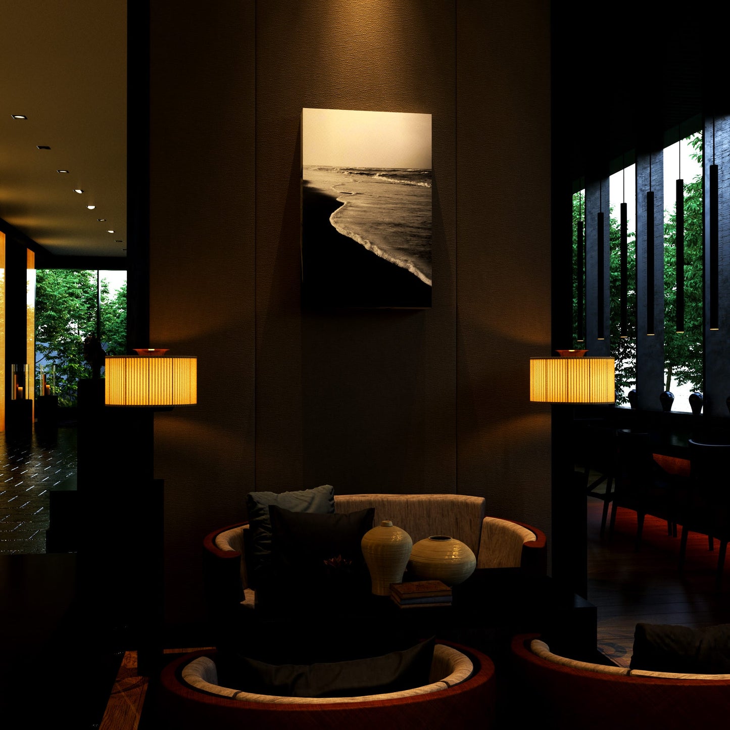 Ink Waves Hotel Effect