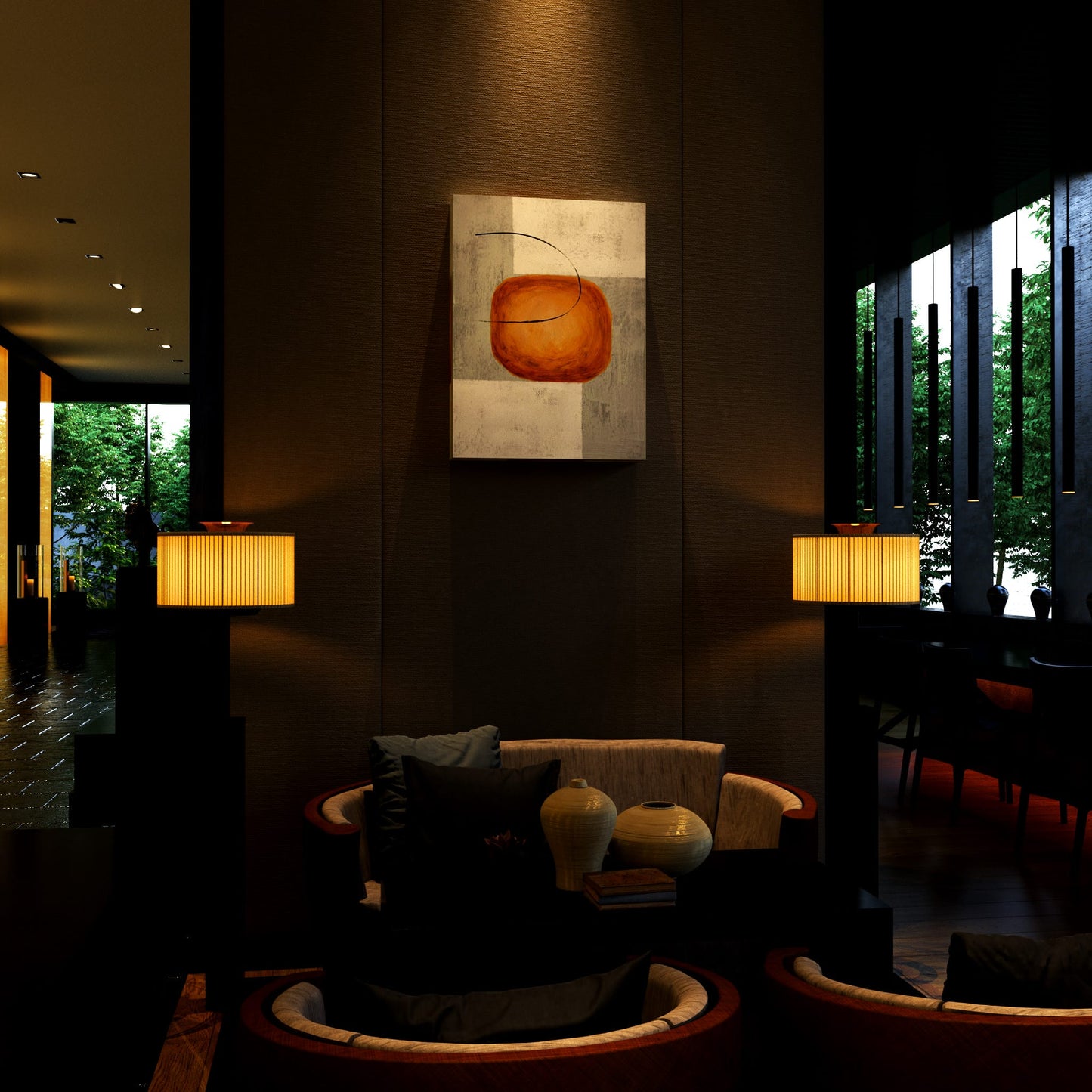 Luminous Horizon Hotel Effect
