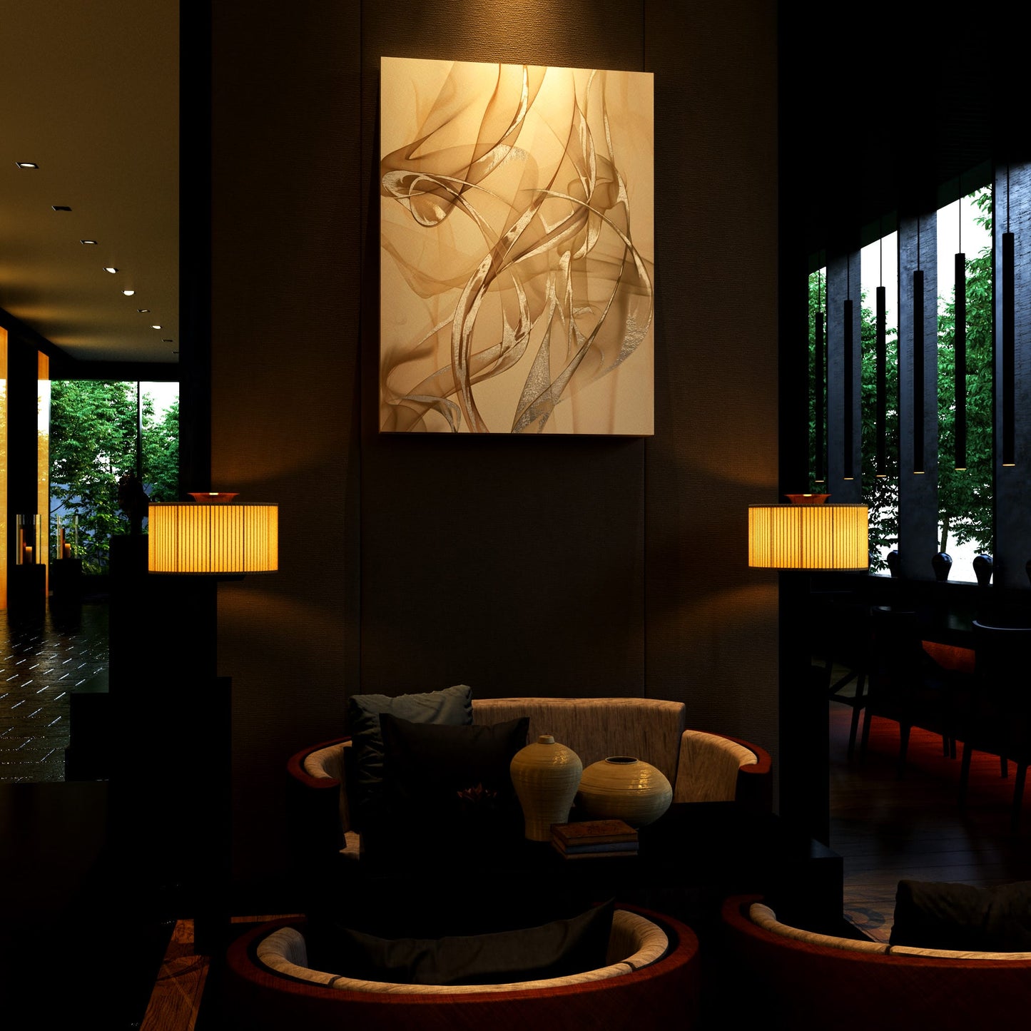 Serene Sand Dynamics Hotel Effect