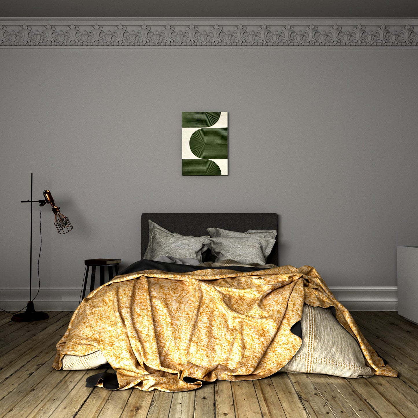Serene Strata Bedroom Effect
