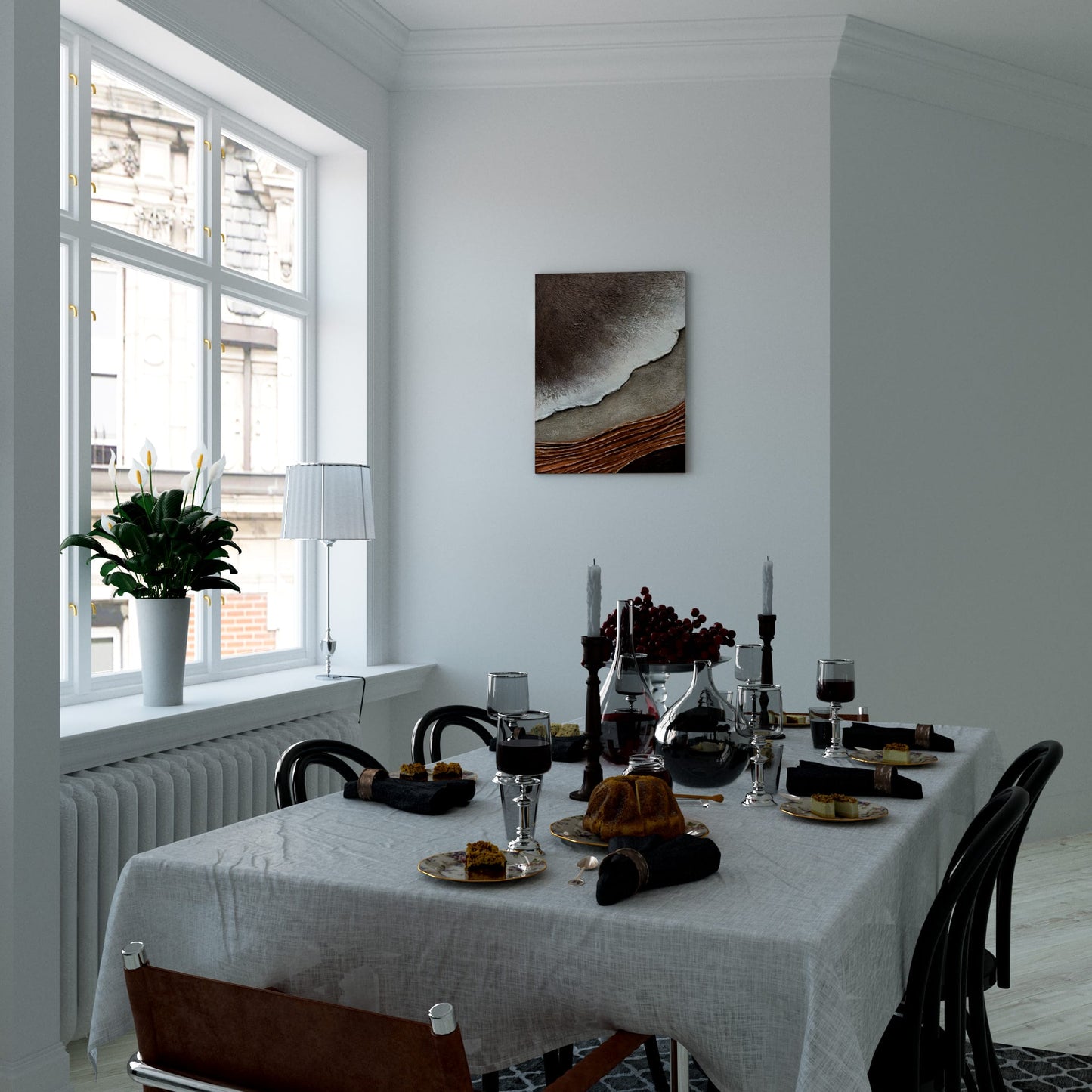 Silver Tide Dining Room Effect
