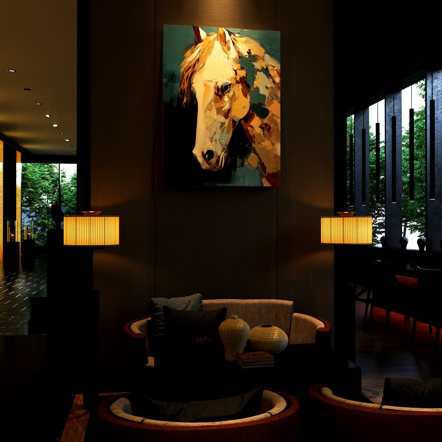 Textured Equine Hotel Effect