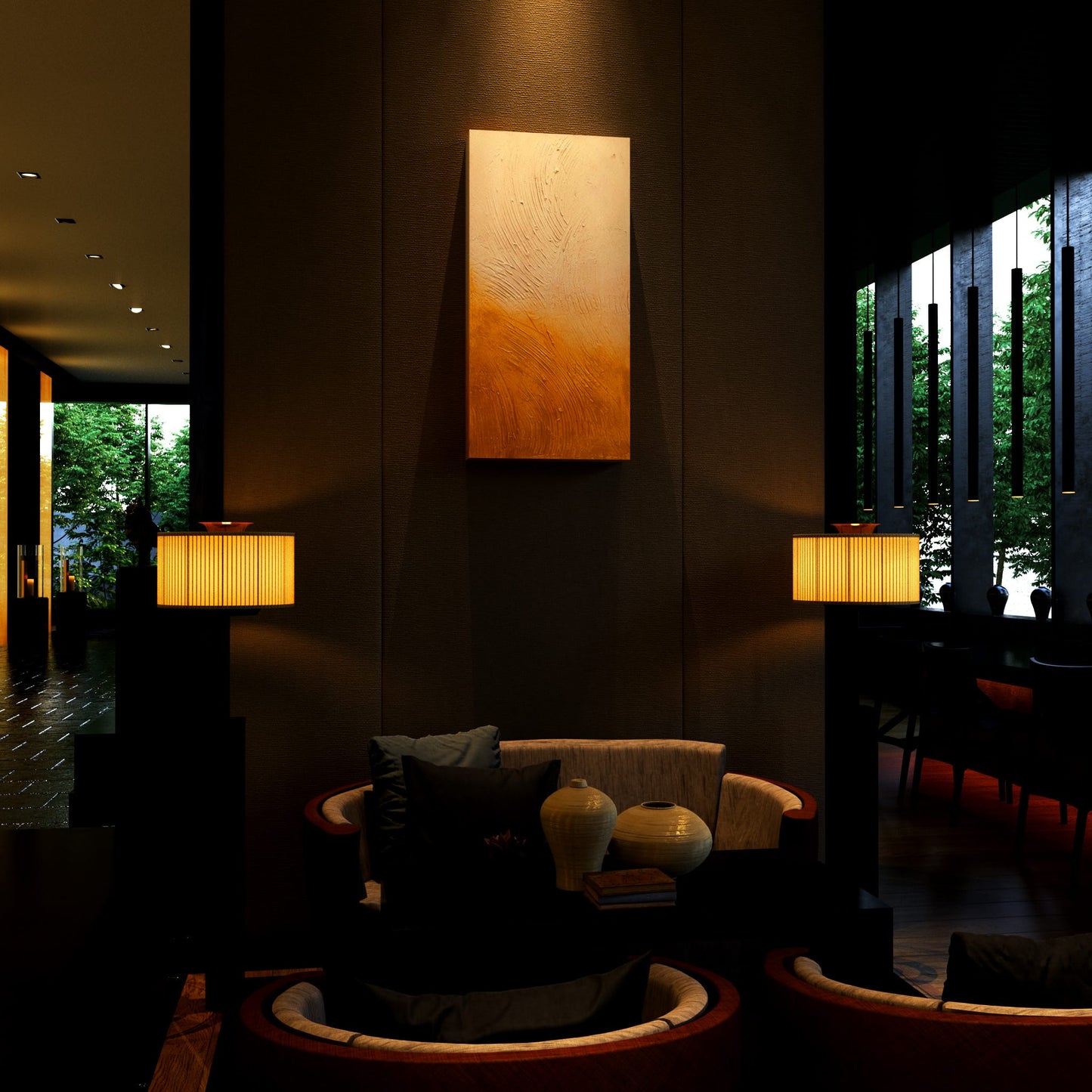 Traces of Dawn Hotel Effect