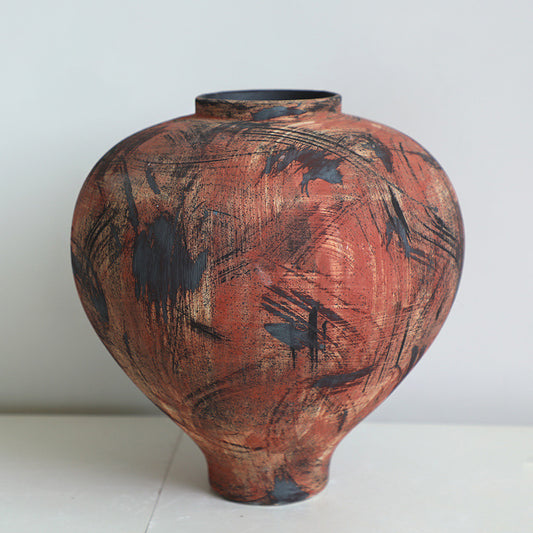Ancient Style Sandstone Jar