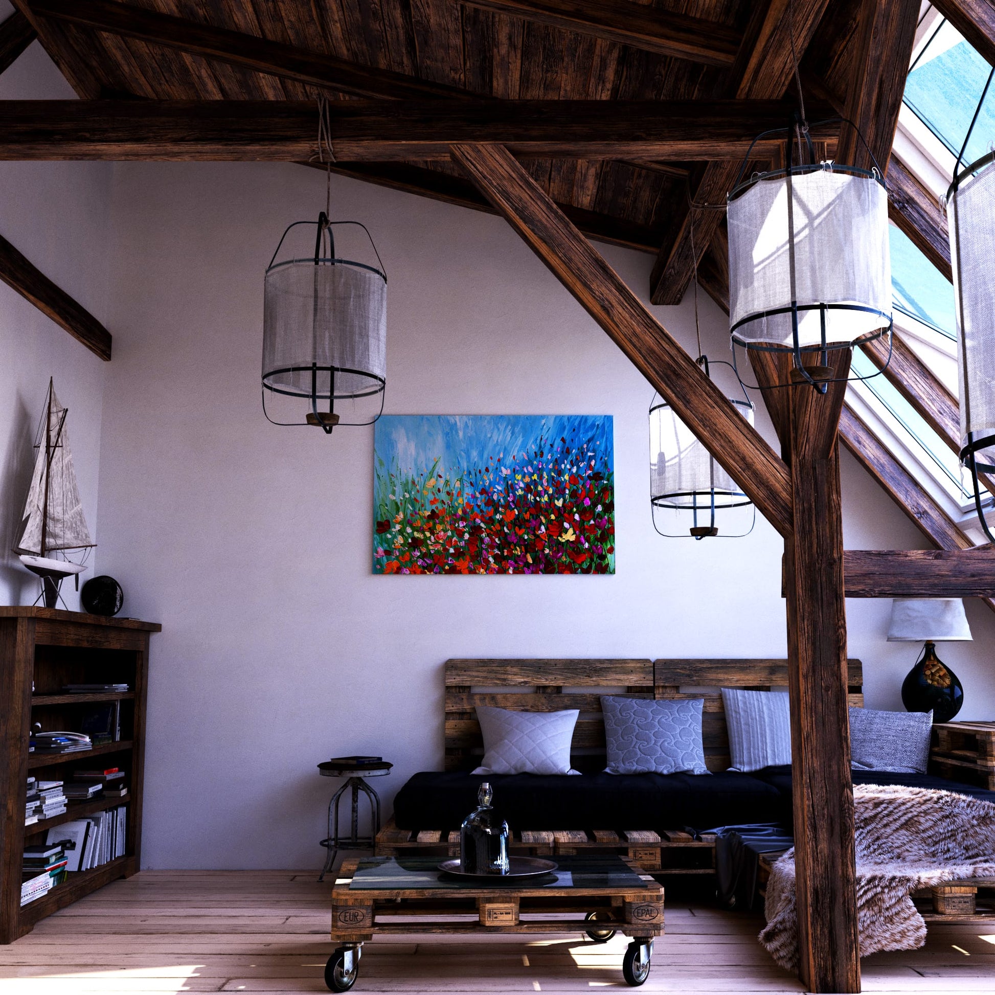 Blossoming Hope Loft Effect