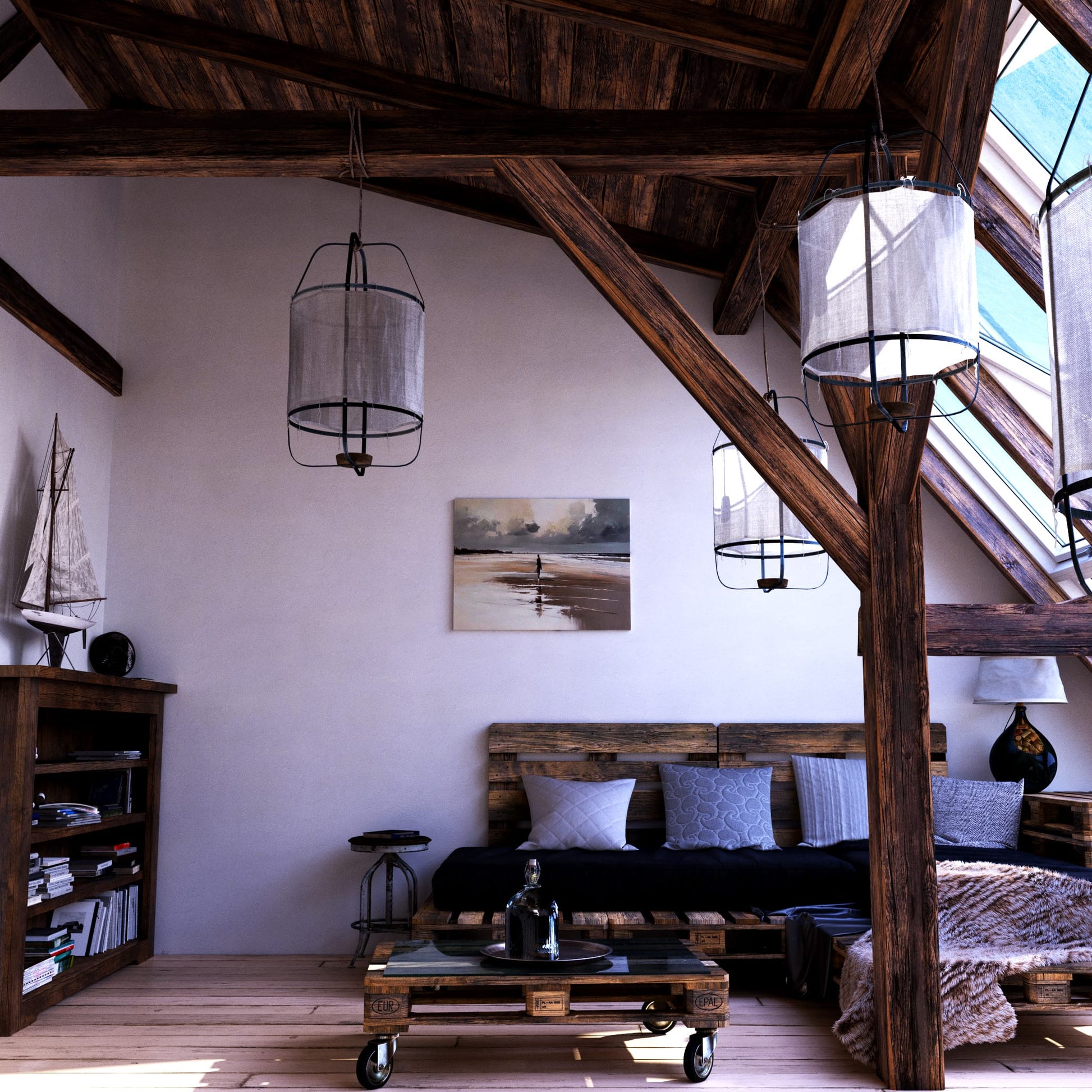 Coastal Solitude Loft Effect