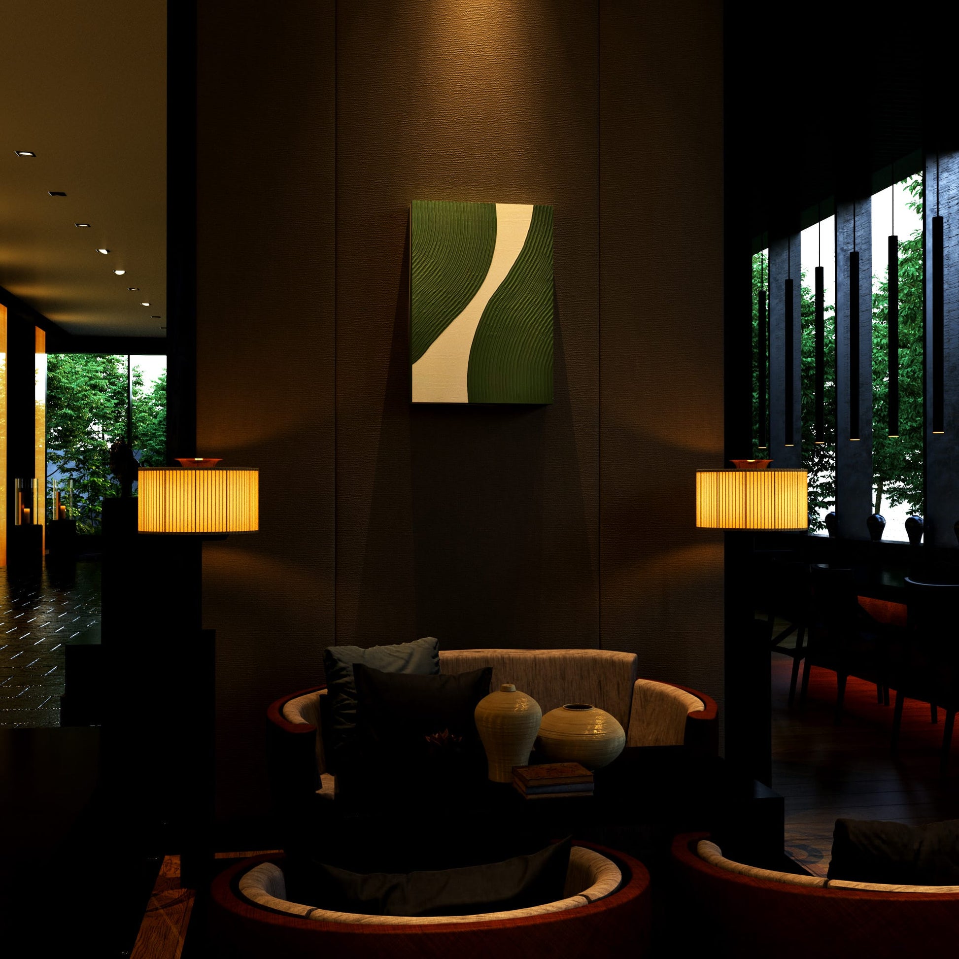 Emerald Embrace Hotel Effect