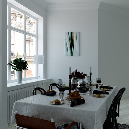 Emerald Glimmer Dining Room Effect