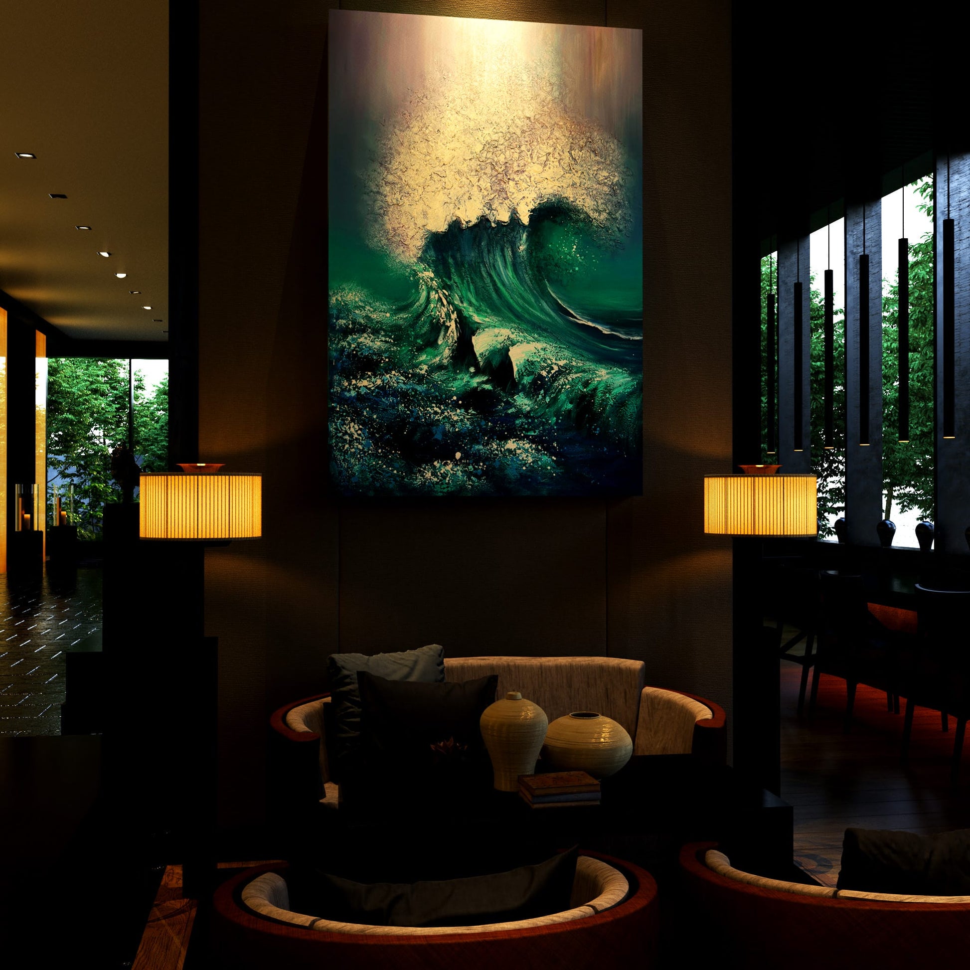 Emerald Surge Hotel Effect