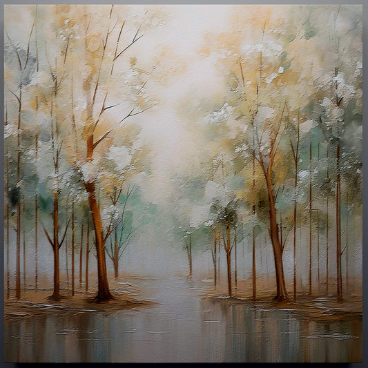 Frosty Forest Waters