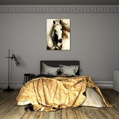 Galloping White Steed Bedroom Effect