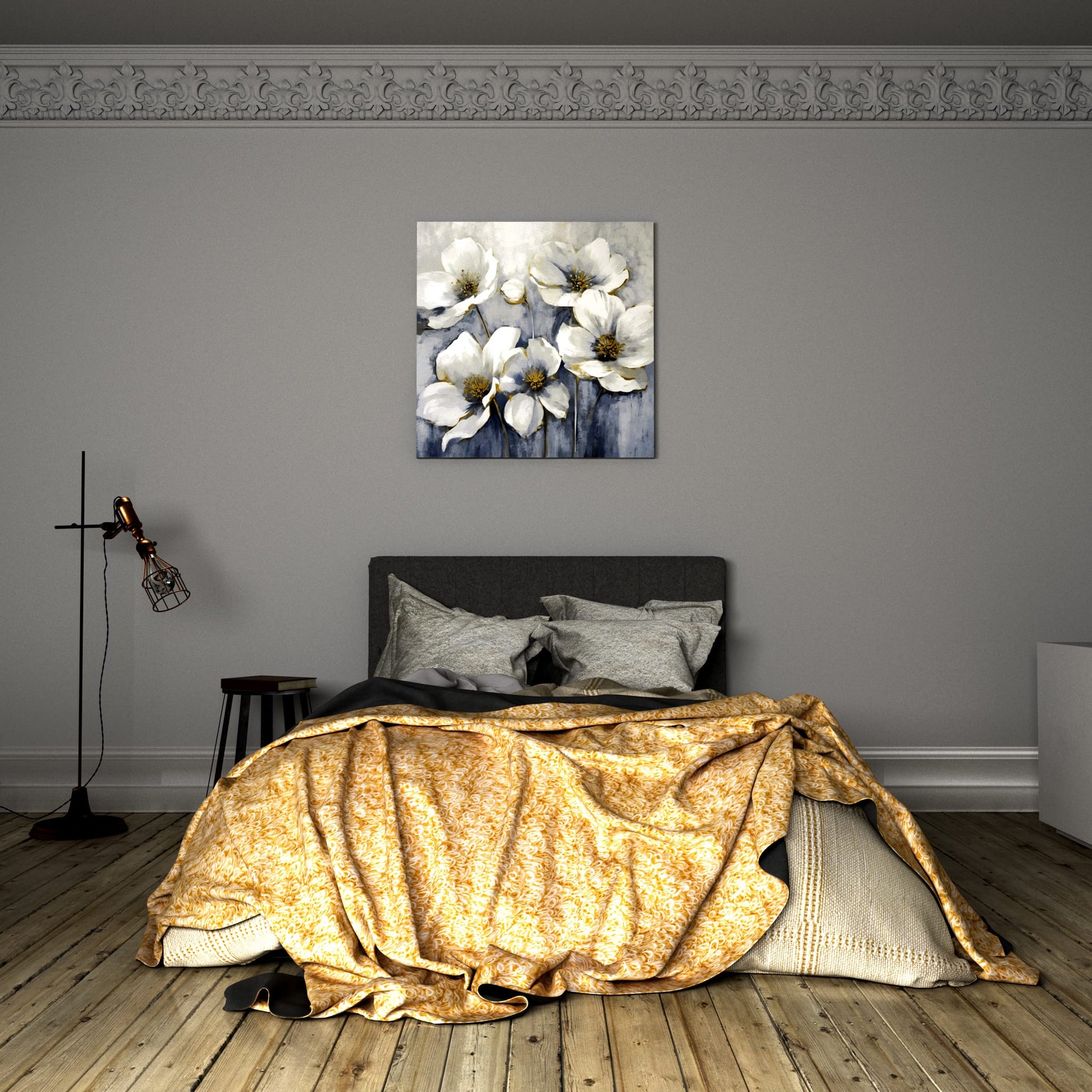 Golden_Whisper_Poppies2 Bedroom Effect