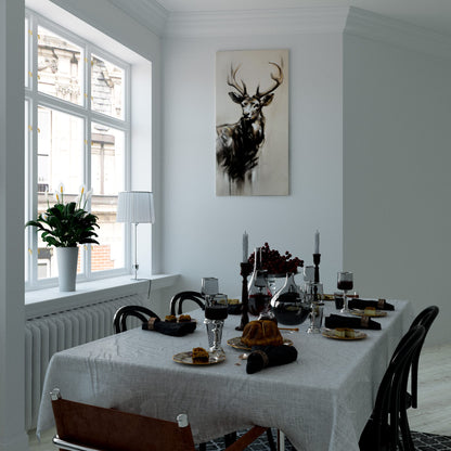 Ink Rhyme Deer Shadow Dining Room Effect