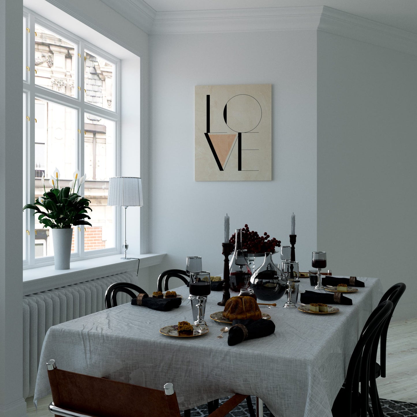 LOVE Dining Room Effect
