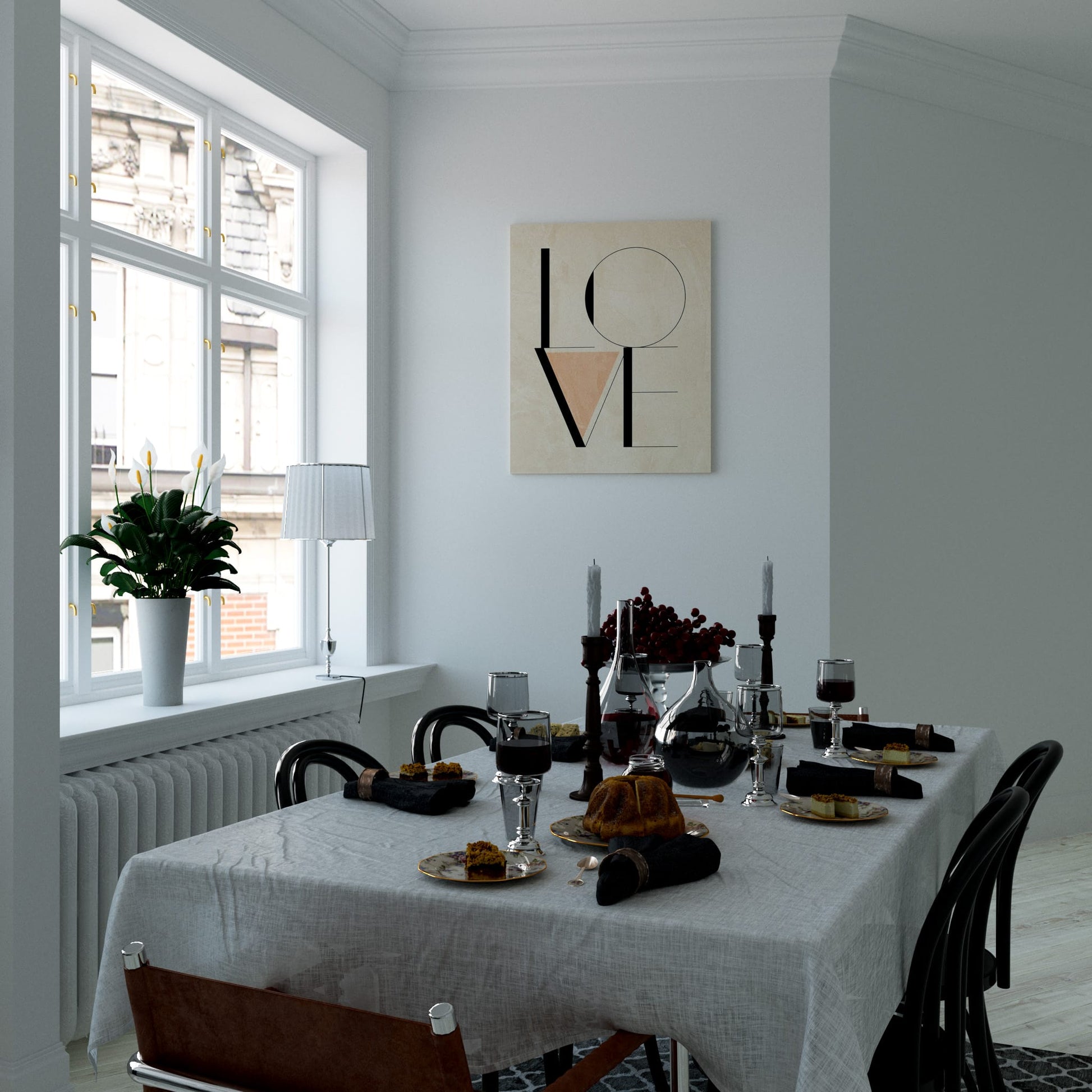 LOVE Dining Room Effect
