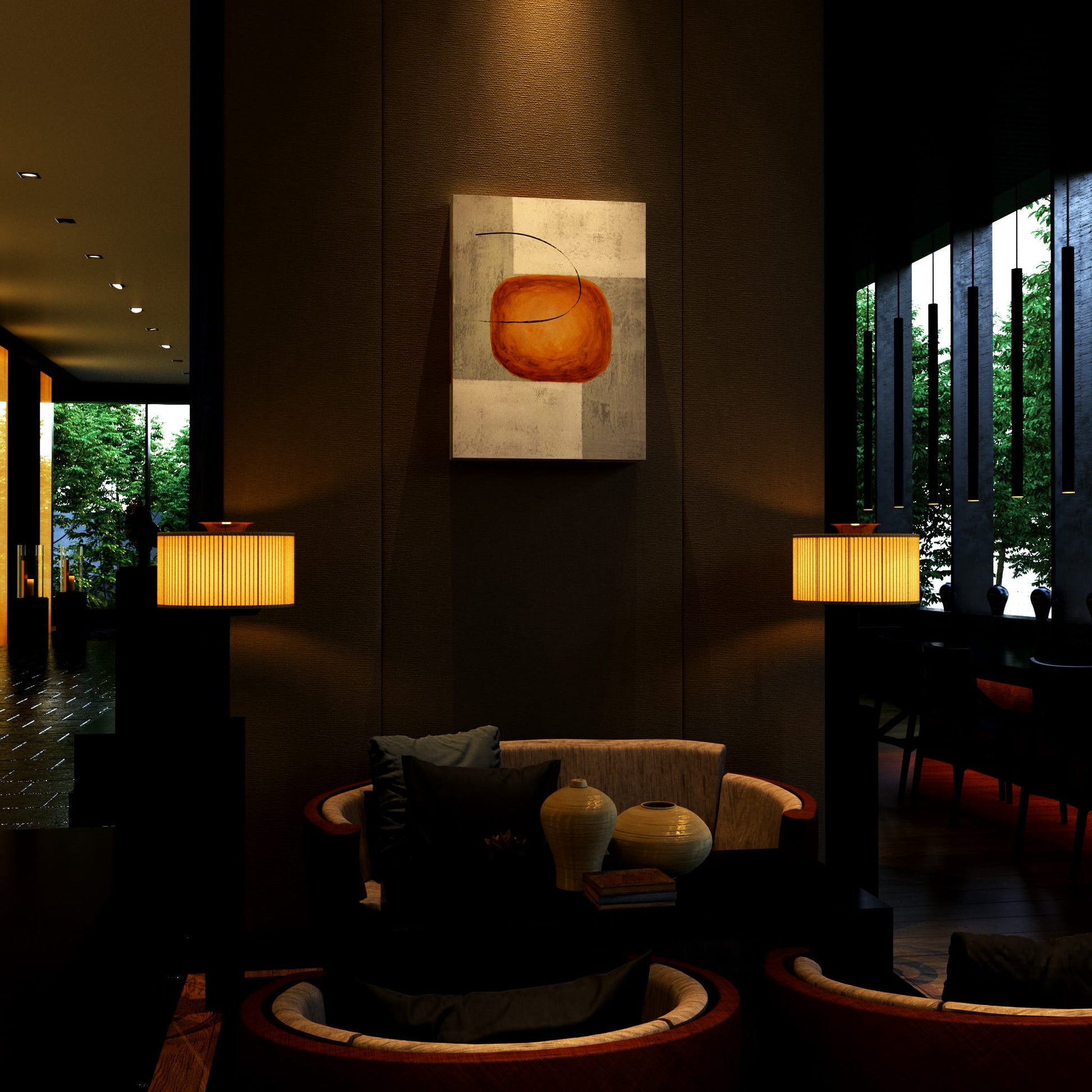 Luminous Horizon Hotel Effect