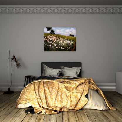Morning Daisies Field Bedroom Effect