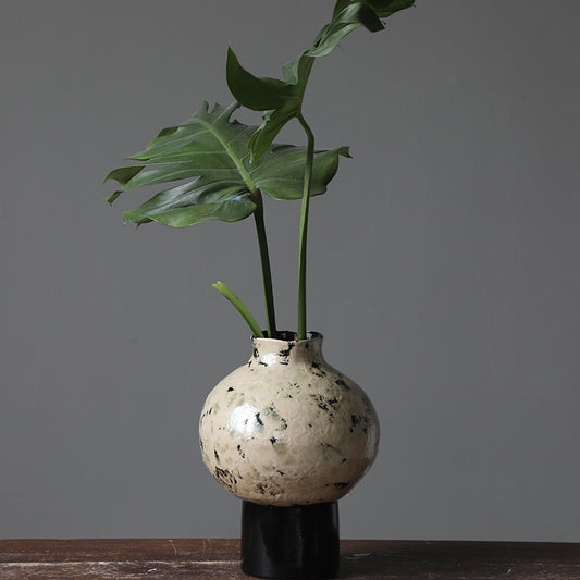 New Chinese Textured Moon Jar 2