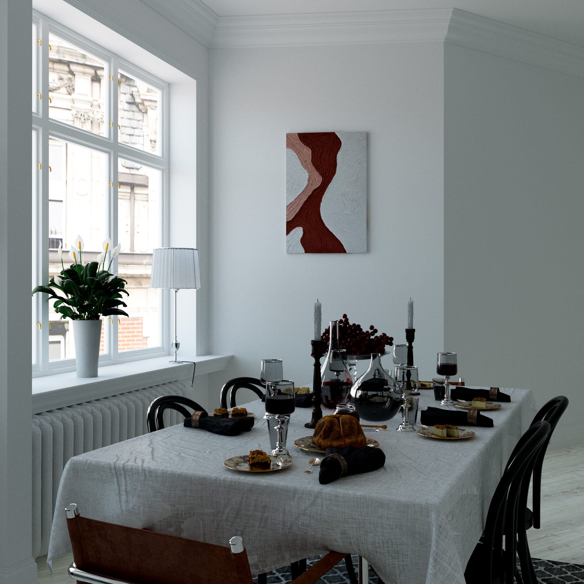 Ochre Ridge Dining Room Effect