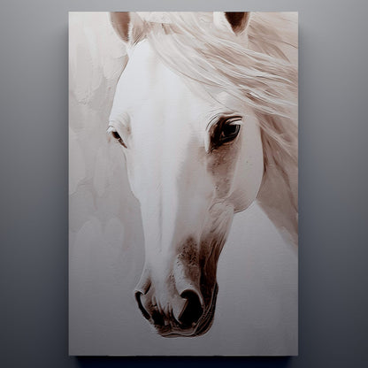 Pure White Steed