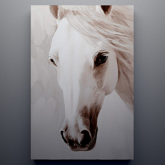 Pure White Steed
