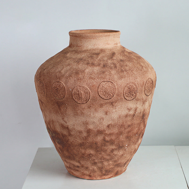 Rustic Pottery Jar Large Size
