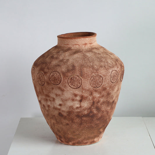 Rustic Pottery Jar Medium Size