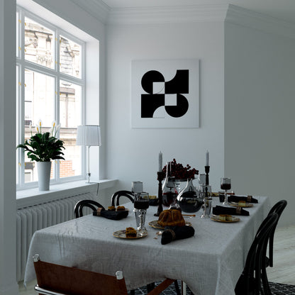 Symmetrical Rhythm Dining Room Effect