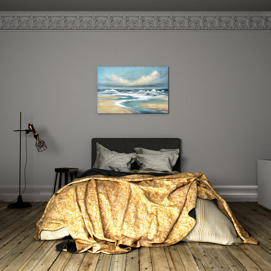 Waves Coastline Bedroom Effect