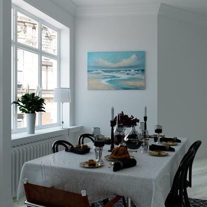 Waves Coastline Dining Room Effect