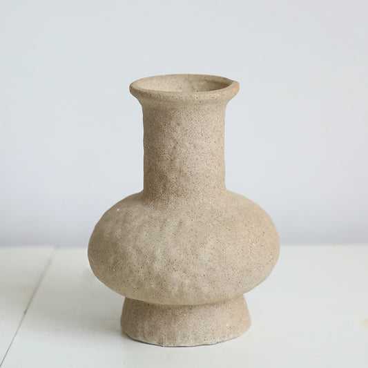 Zen Serenity Unfired Pottery Jar